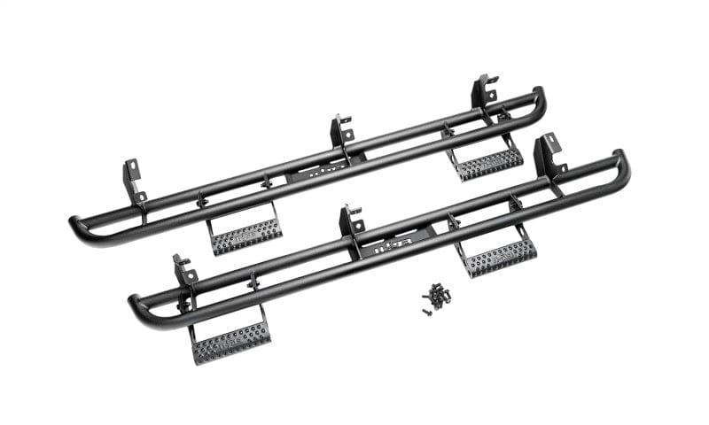 N-Fab 2021-2023 Ford Bronco 2 dr Gas SRW RKR Step System - Wheel 2 Wheel - 1.75in - Tex. Black