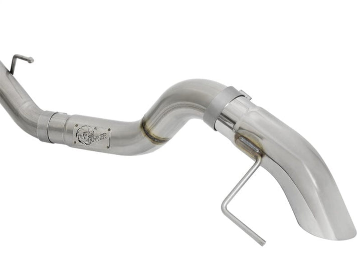 aFe MACH Force-XP Cat-Back Exhaust w/ Dual Hi-Tuck Pol Tips 17-20 Ford F-150 Raptor V6-3.5L
