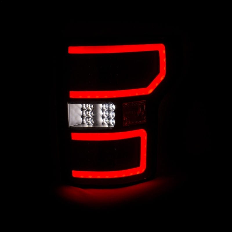 ANZO 18-20 Ford F-150 LED Taillights Black