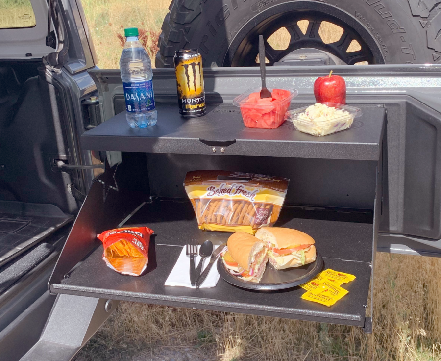 Tailgate Table by Rock Slide Engineering - 2021-2022 Ford Bronco