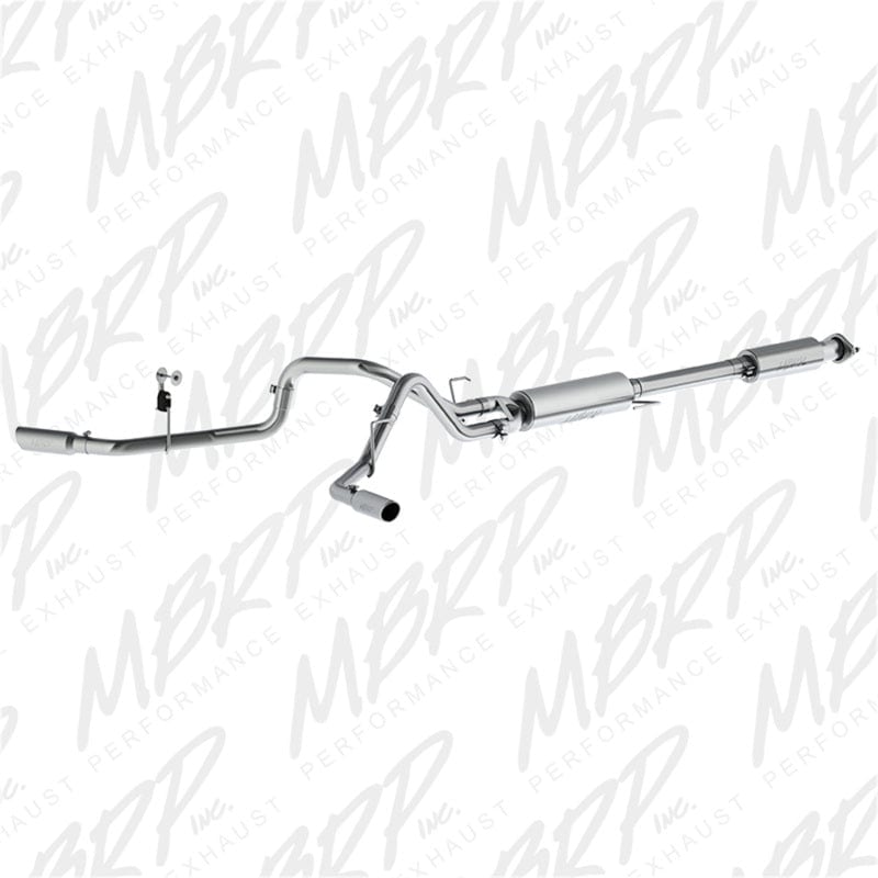 MBRP 2015-2020 Ford F-150 5.0L 3in Cat Back Dual Split Side Exit T409 Exhaust System