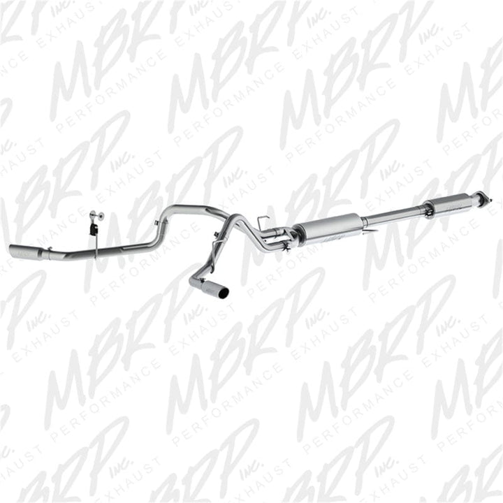 MBRP 2015-2020 Ford F-150 5.0L 3in Cat Back Dual Split Side Exit T409 Exhaust System