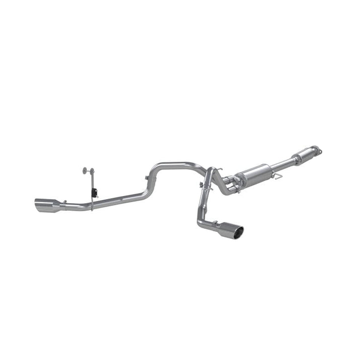 MBRP 2021-2022 Ford F150 2.7L/3.5L/5.0L 3in Aluminized Steel Cat-Back 2.5in Dual Split Side Exhaust