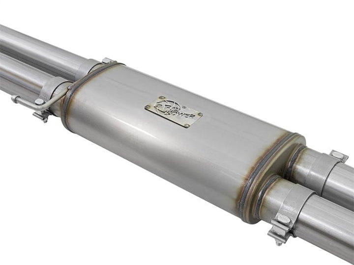 aFe MACHForce XP Exhaust Cat-Back SS-409 2017-2020 Ford F-150 Raptor V6-3.5L (tt) w/ Polished Tips
