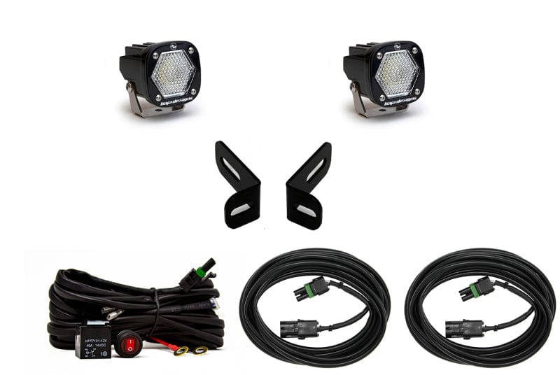 Baja Designs 21-22 Ford Bronco Sport Dual S1 WC Dual Reverse Kit - Clear