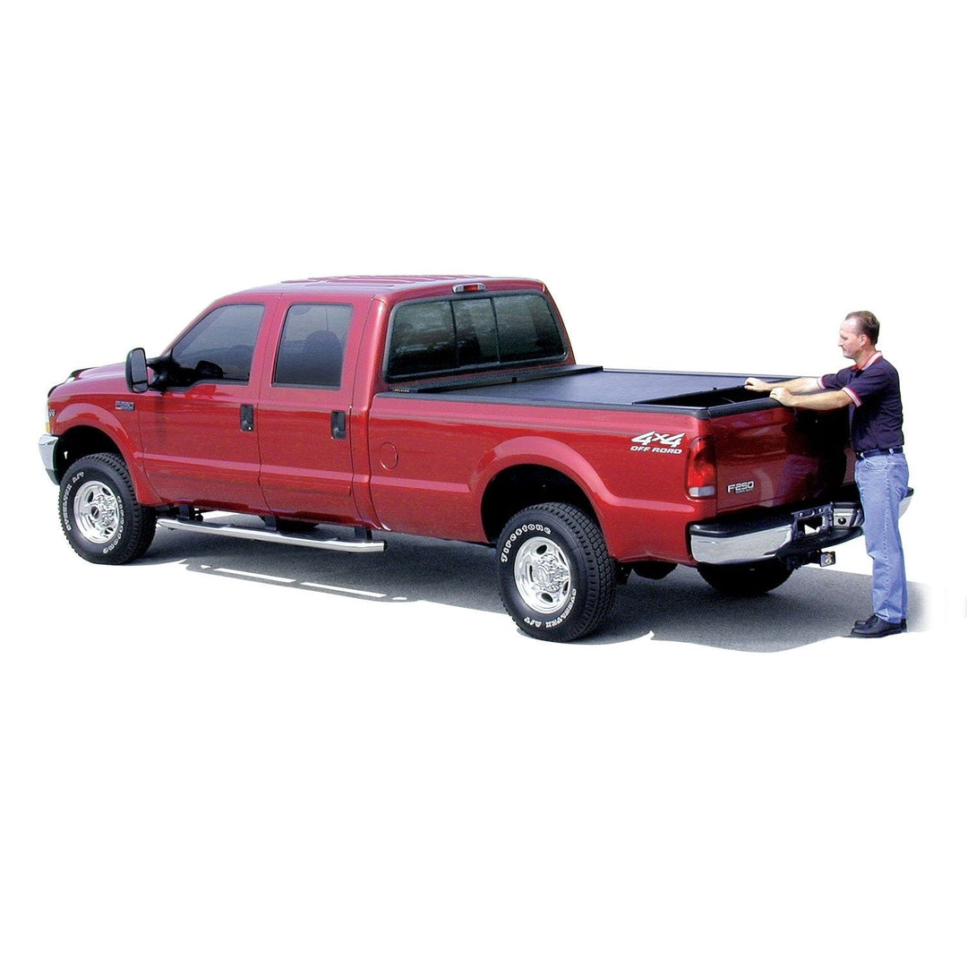 Roll-N-Lock LG122M Locking Retractable M-Series Truck Bed Tonneau Cover for 2019-2023 Ford Ranger | Fits 5.0 Ft. Bed