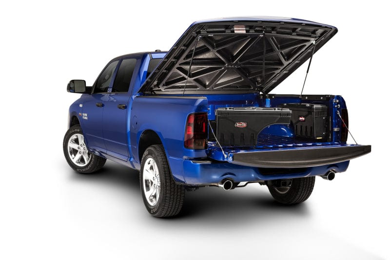 UnderCover 17-22 Ford F-250/F-350 Drivers Side Swing Case - Black Smooth