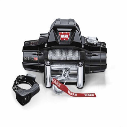 Warn 89120 12 Volt 12000 LB Cap 80 Ft Wire Rope