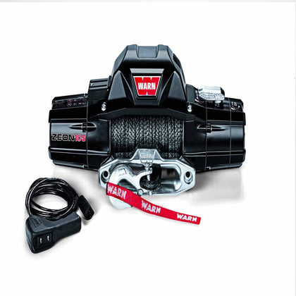Warn 89611 12 Volt 10000 LB Cap 100 Ft Synthetic Rope