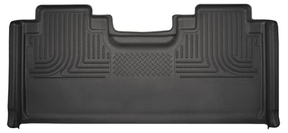 Husky Liners 15-22 Ford F-150 SuperCab WeatherBeater Black 2nd Seat Floor Liner