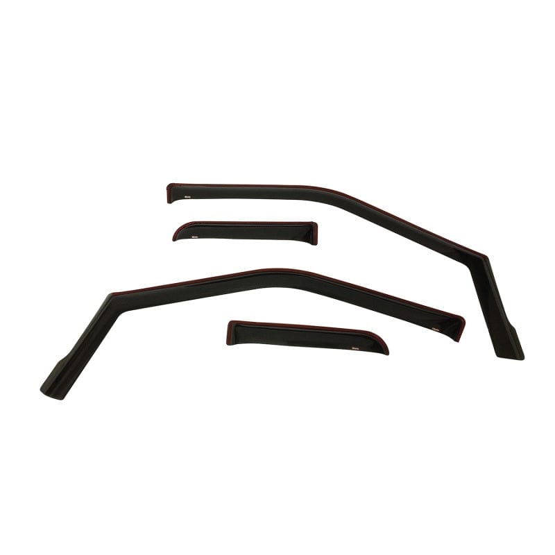 Westin 2015-2022 Ford F-150 SuperCab Wade In-Channel Wind Deflector 4pc - Smoke