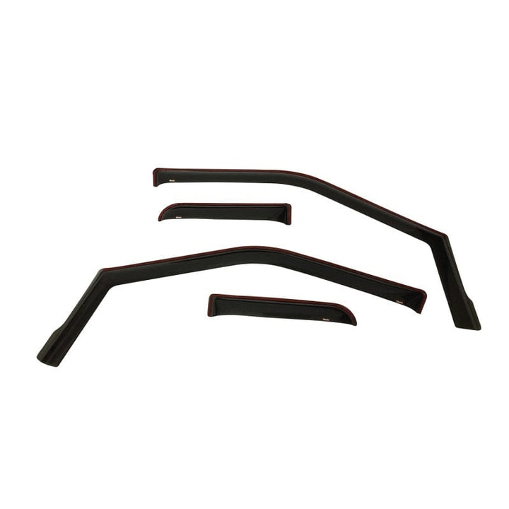 Westin 2015-2022 Ford F-150 SuperCab Wade In-Channel Wind Deflector 4pc - Smoke