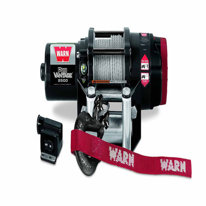 Warn 90250 12 Volt DC Battery 2500 LB Cap 50 Ft Wire Rope
