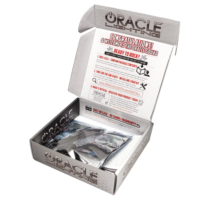 Oracle 2021-2023 Ford Bronco Headlight Halo Kit w/DRL Bar - Base Headlights ColorSHIFT