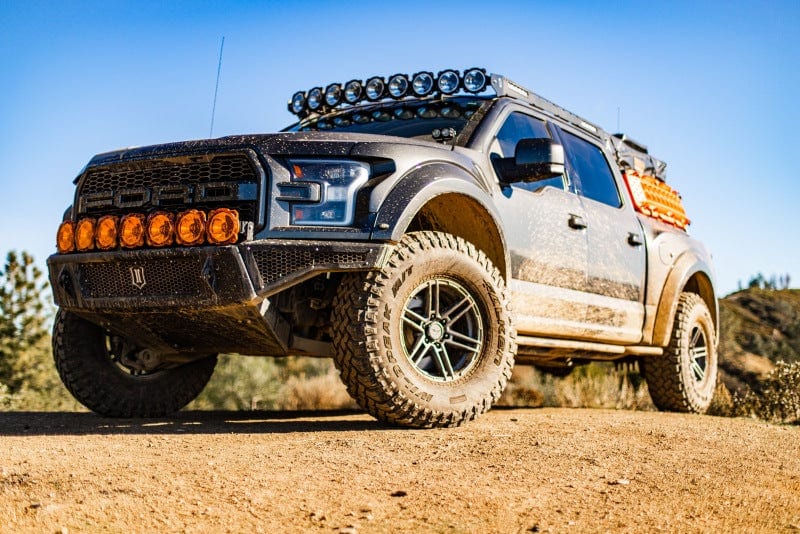 KC HiLiTES 15-20 Ford F-150/Raptor SuperCrew 57in M-Rack Pro6 Light Bar Roof Rack System