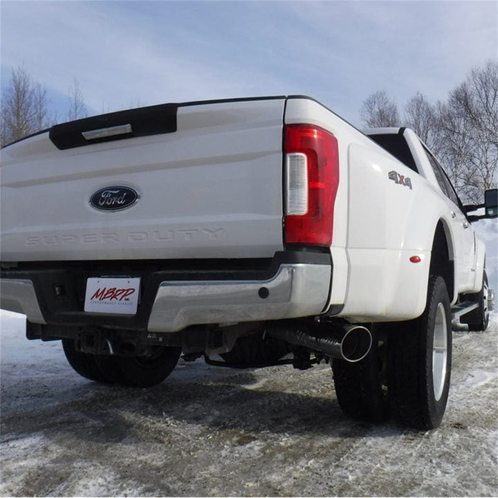 MBRP 17-22 Ford F-250/350/450 6.7L Ex. Reg Cab 5in Filter Back Single Tip T409 Exhaust System