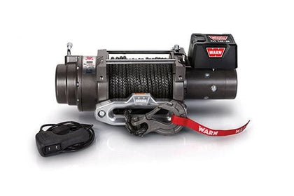 Warn 97720 12 Volt 12000 LB Cap 100 Ft Spydura Synthetic Rope