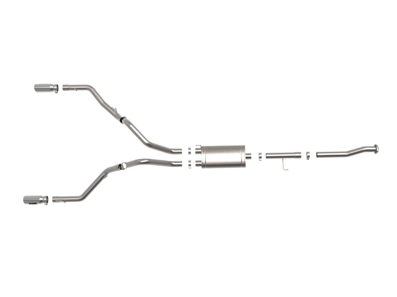 aFe Vulcan Series 3in 304SS Cat-Back w/ Polished Tips 15-20 Ford F-150 V6 2.7L/3.5L(tt) / V8 5.0L
