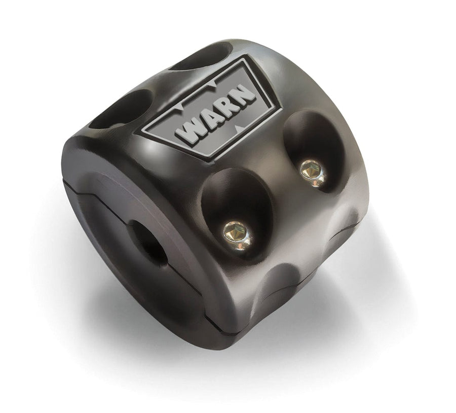 Warn 99944 2.56 Inch Diameter; Split Design; Black; Rubber