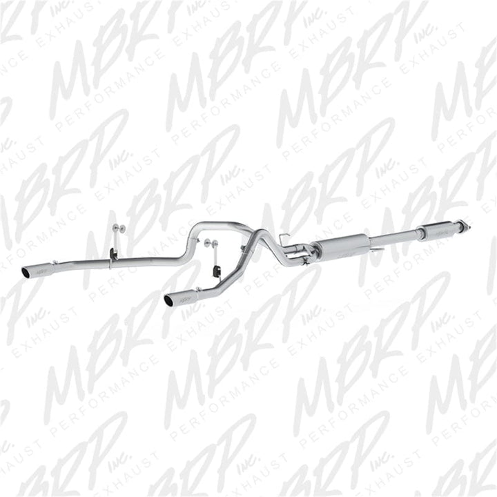 MBRP 2015-2020 Ford F-150 5.0L 3in Cat Back Dual Split Rear Exit AL Exhaust System
