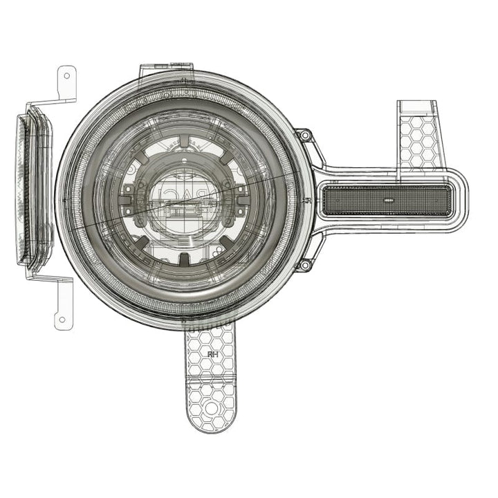 Oracle Ford Bronco 2021-2023 Oculus  Bi-LED Projector Headlights