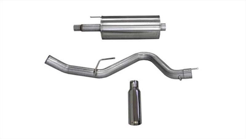 Corsa 15-20 Ford F-150 5.0L V8 Cat-Back Single Side Exit w/ 4.0in Polished Tip