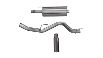 Corsa 15-20 Ford F-150 5.0L V8 Cat-Back Single Side Exit w/ 4.0in Polished Tip