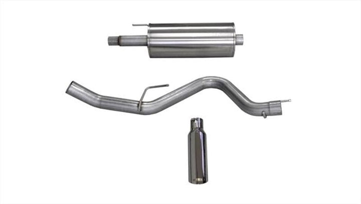 Corsa 15-20 Ford F-150 5.0L V8 Cat-Back Single Side Exit w/ 4.0in Polished Tip