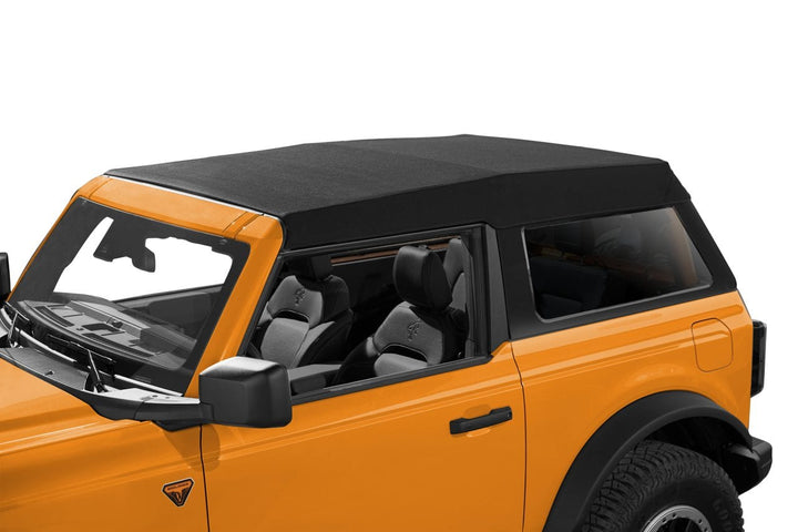 TREKTOP SLANTBACK SOFT TOP - BLACK TWILL - 2021-2023 FORD BRONCO 2-DOOR