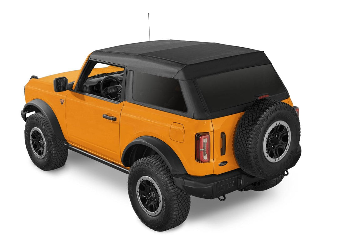TREKTOP SLANTBACK SOFT TOP - BLACK TWILL - 2021-2023 FORD BRONCO 2-DOOR