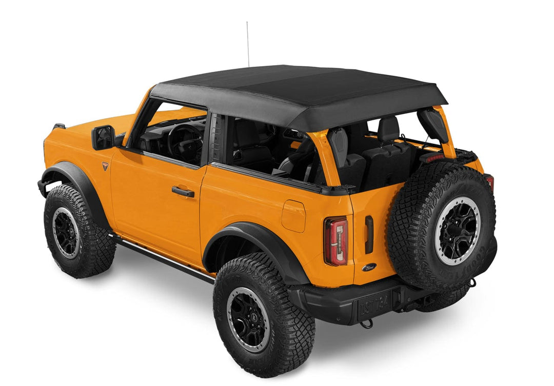 TREKTOP SLANTBACK SOFT TOP - BLACK TWILL - 2021-2023 FORD BRONCO 2-DOOR