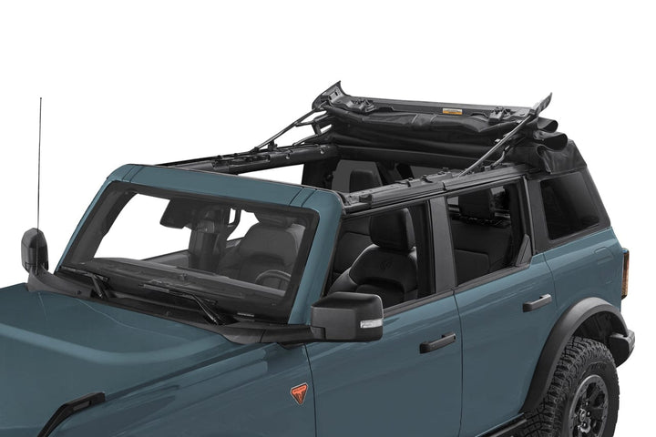 TREKTOP SLANTBACK SOFT TOP - BLACK TWILL - 2021-2023 FORD BRONCO 4-DOOR