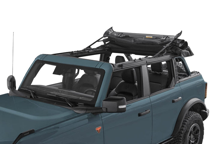 TREKTOP SLANTBACK SOFT TOP - BLACK TWILL - 2021-2023 FORD BRONCO 4-DOOR