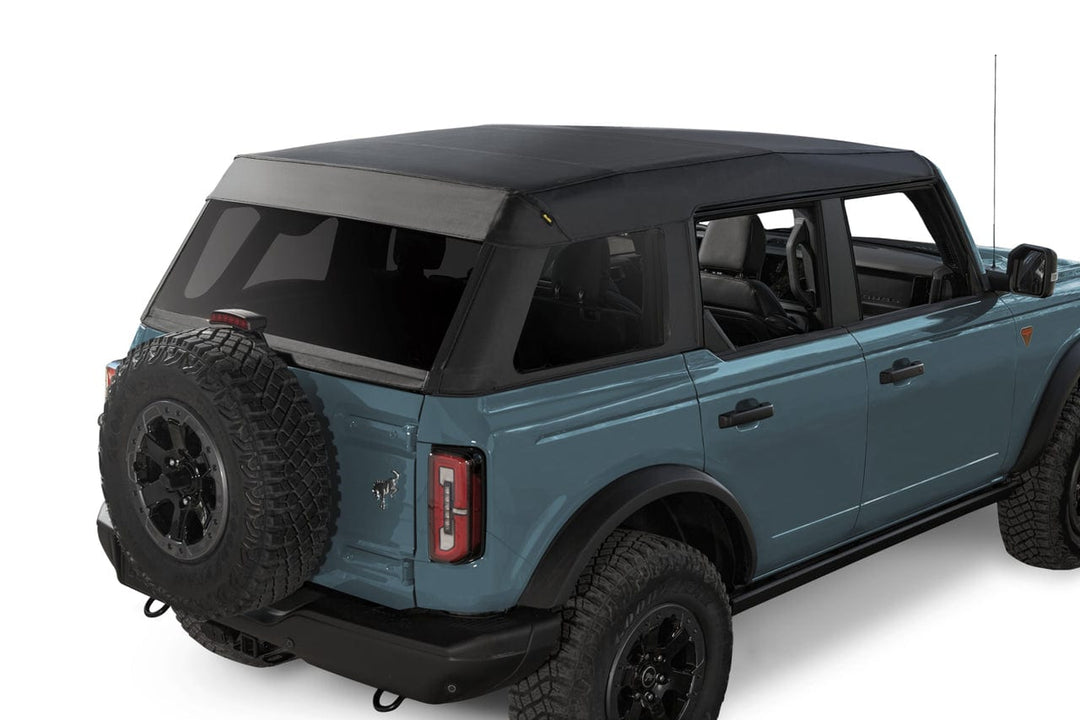 TREKTOP SLANTBACK SOFT TOP - BLACK TWILL - 2021-2023 FORD BRONCO 4-DOOR