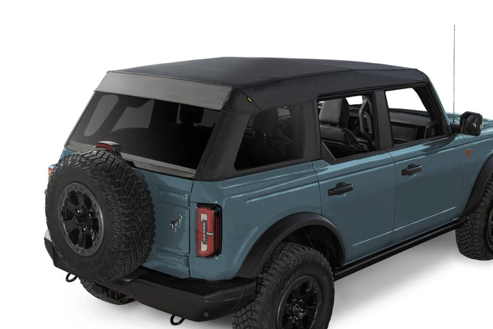 TREKTOP SLANTBACK SOFT TOP - BLACK TWILL - 2021-2023 FORD BRONCO 4-DOOR