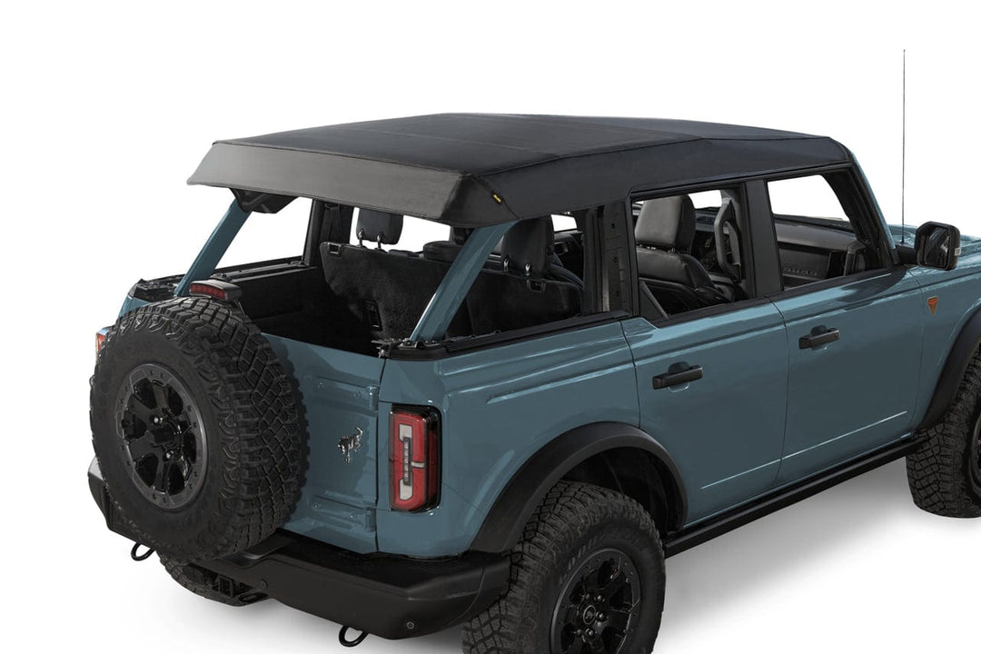 TREKTOP SLANTBACK SOFT TOP - BLACK TWILL - 2021-2023 FORD BRONCO 4-DOOR