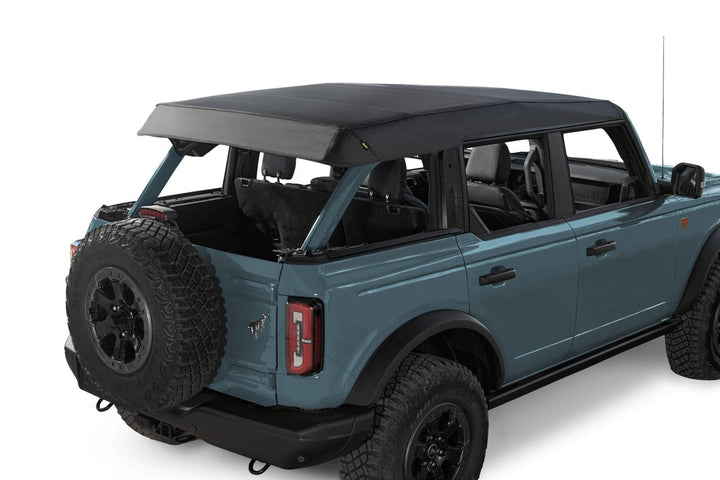 TREKTOP SLANTBACK SOFT TOP - BLACK TWILL - 2021-2023 FORD BRONCO 4-DOOR