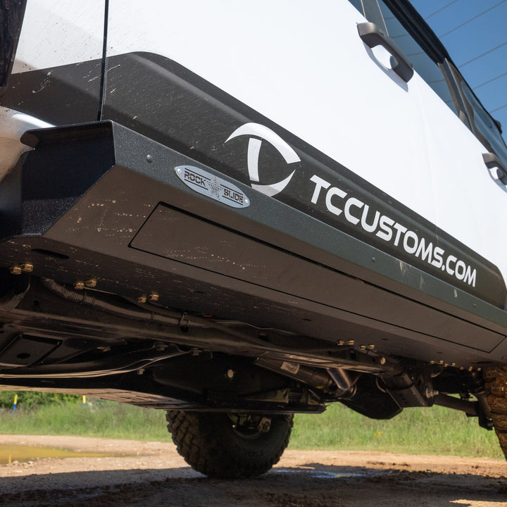 Power Deployable Steps - Rock Sliders - 2021-2023 Ford Bronco 2-door and 4-door
