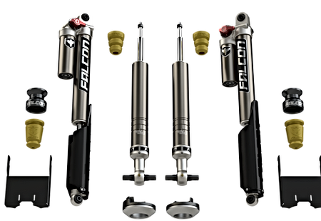Teraflex Falcon 0 to 2.25-Inch Sport Tow/Haul Shock Leveling System F-150 2015-2022