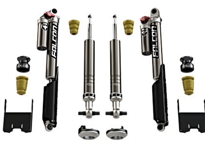 Teraflex Falcon 0 to 2.25-Inch Sport Tow/Haul Shock Leveling System F-150 2015-2022
