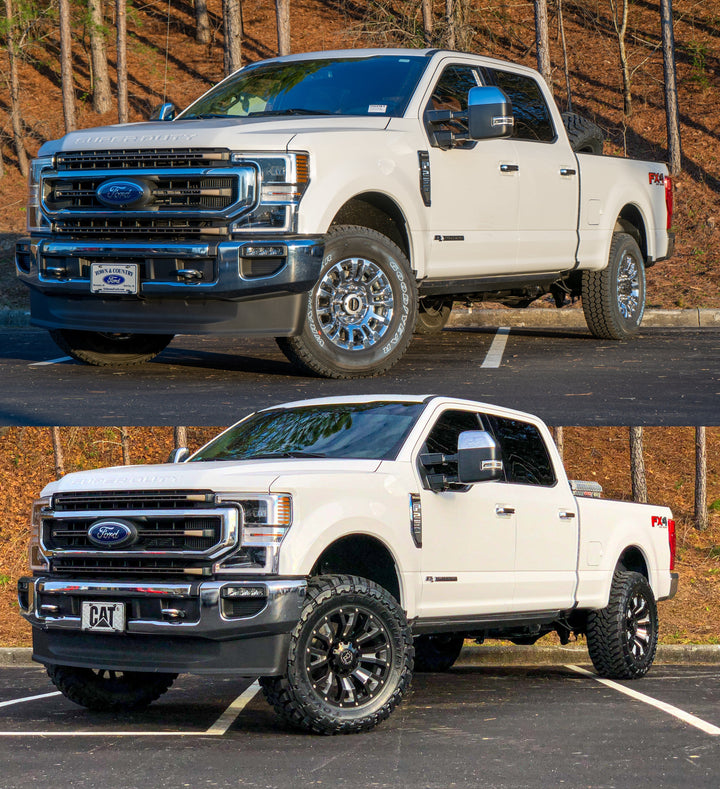 ReadyLift - 2.5" Leveling Kit w/ Track Bar Relocation Bracket - Ford Superduty 2017-2025