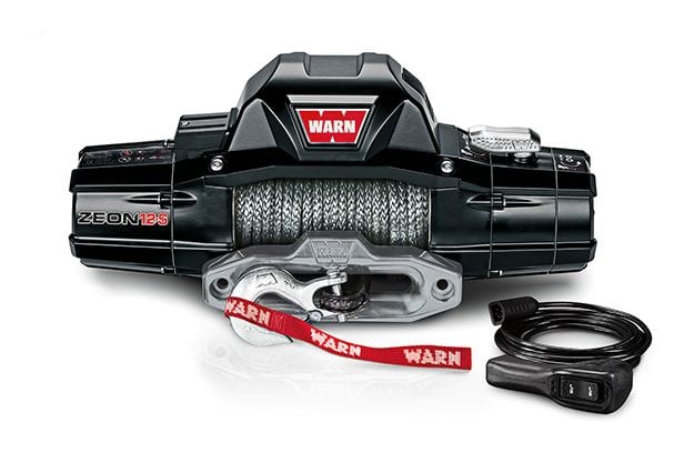 Warn 95950 12 Volt 12000 LB Cap 80 Ft Spydura Synthetic Rope