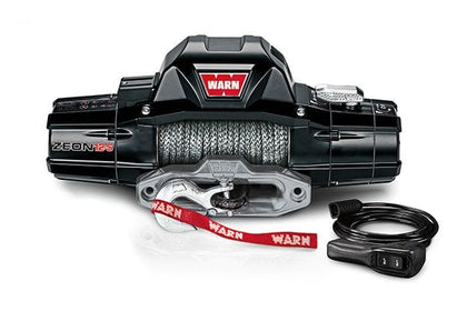 Warn 95950 12 Volt 12000 LB Cap 80 Ft Spydura Synthetic Rope