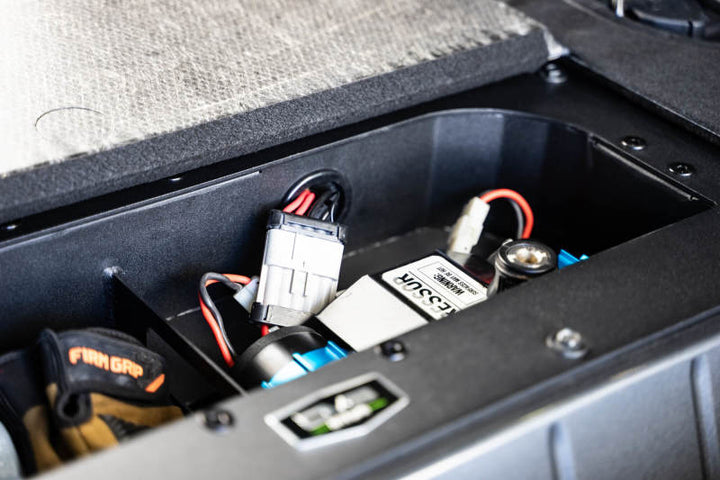 DV8 Offroad - Air Compressor Mount & Storage Box - 2021-2023 Ford Bronco