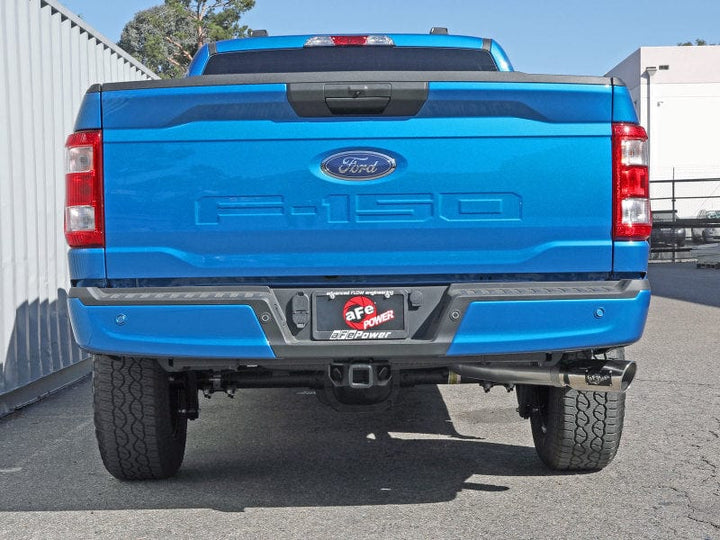 aFe Apollo GT 3in 409 SS Cat-Back Exhaust 2021-2022 Ford F-150 V6 2.7L/3.5L (tt)/V8 5.0L w/ Polished Tips