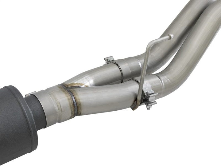 aFe MACH Force-Xp Cat-Back Exhaust w/Dual Hi-Tuck Tips Black 17-20 Ford F-150 Raptor V6-3.5L (tt)