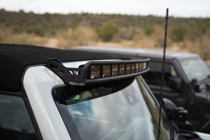 DV8 2021-2023 Ford Bronco Curved Light Bracket for 12 3in. Pod Lights