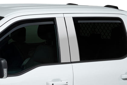 Putco 2021-2022 Ford F-150 - Super Cab Element Chrome Window Visors (Set of 4)