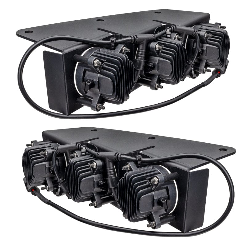 ORACLE Lighting 2021-2023 Ford Bronco Triple LED Fog Light Kit - Yellow