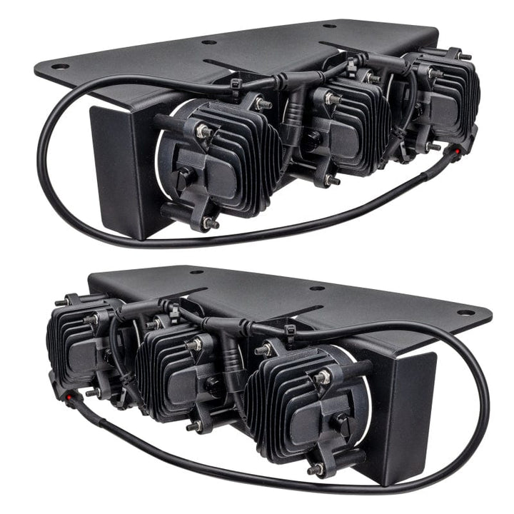 ORACLE Lighting 2021-2023 Ford Bronco Triple LED Fog Light Kit - Yellow